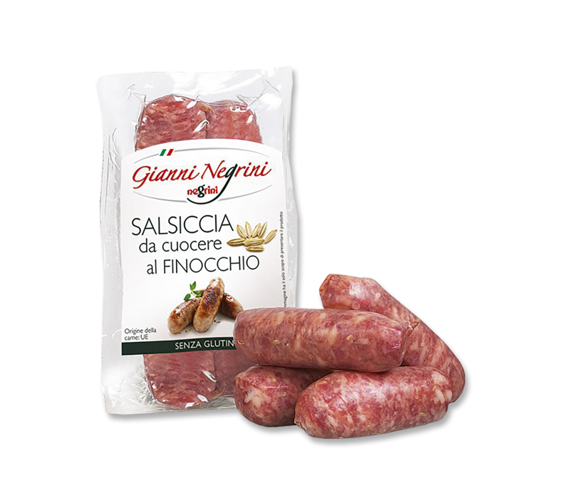 Salsiccia mit Fenchel, roh 250g