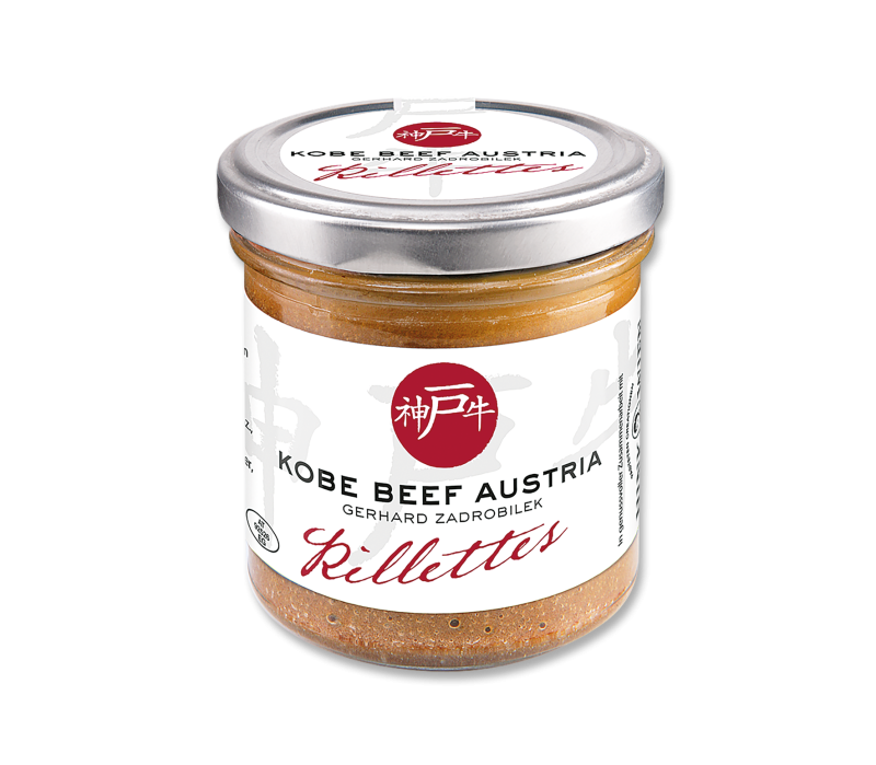 Kobe Beef Austria Rillettes 130g Glas