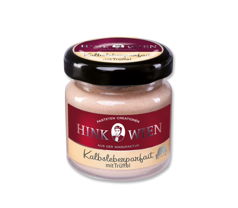 Kalbsleberparfait mit Trüffel 40g Glas