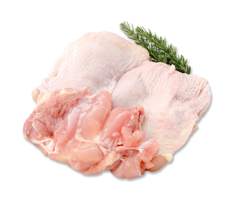 Hähnchenkeule ohne Knochen, mit Haut