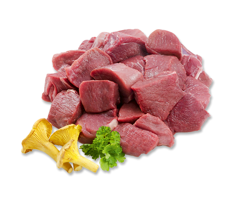 Frischer Wildschwein-Edelgulasch
