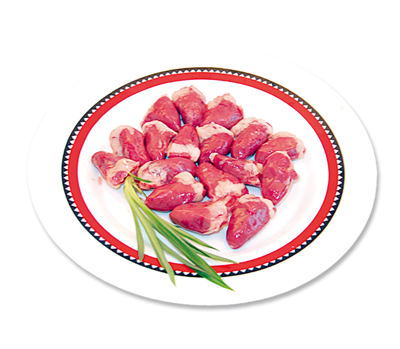 Frische Hähnchenherzen