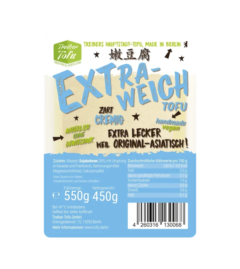 Tofu extraweich 450g