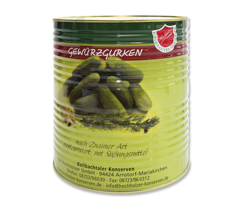 Gewürzgurken 55/60 10,2l-Dose