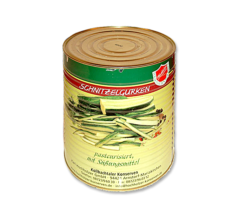 Schnitzelgurken 10,2l-Dose