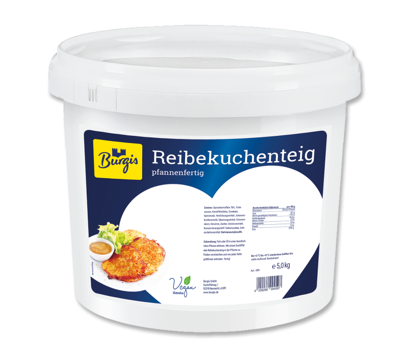 Burgis Reibekuchenteig 5kg Eimer