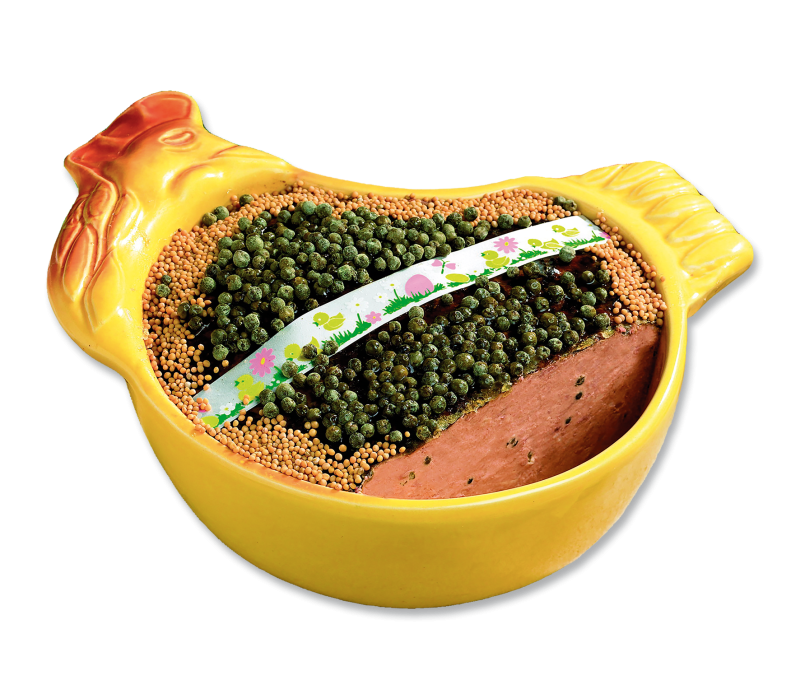 Belg.Leberpastete fein m.grünem Pfeffer