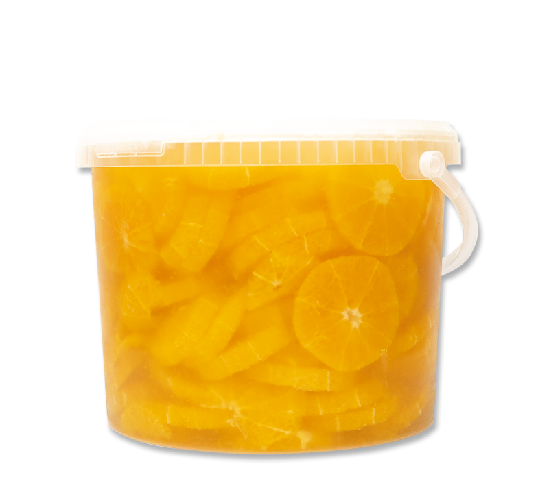 Orangenscheiben im 5 kg Eimer