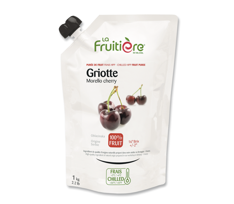 Fruchtpüree Sauerkirsche im 1kg Beutel