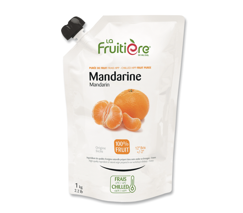 Fruchtpüree Mandarine im 1kg Beutel