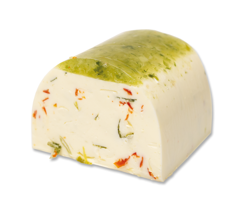 Frischkäsezubereitung mit Lauch