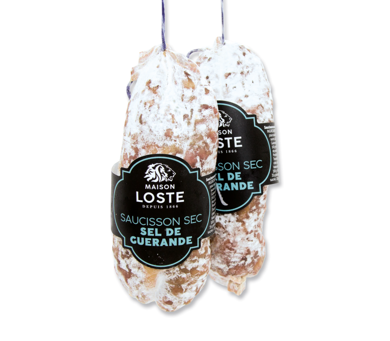 Franz. Salami mit Meersalz 250g