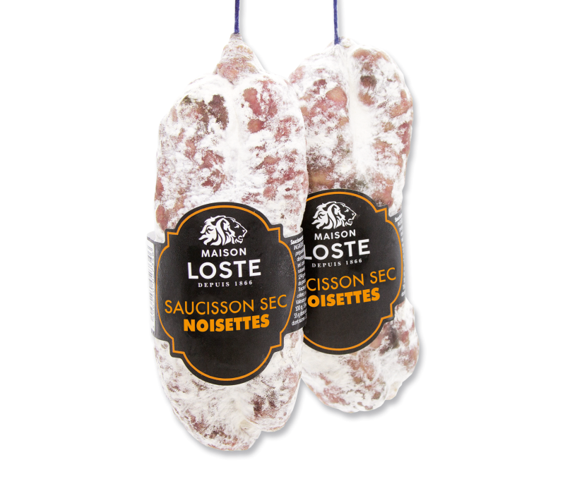 Frz.Salami mit Haselnüssen 250g