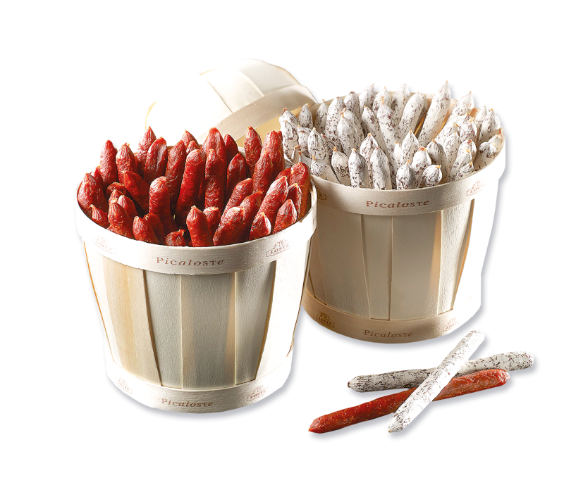 Franz.Salami Sticks 50 x 40g im Korb