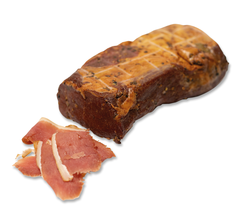Wildschweinschinken geräuchert ca.250g