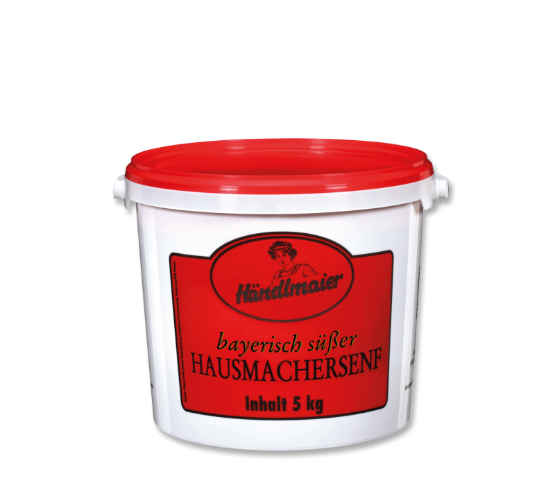 Händlmaier`s süßer Hausmachersenf 5kg