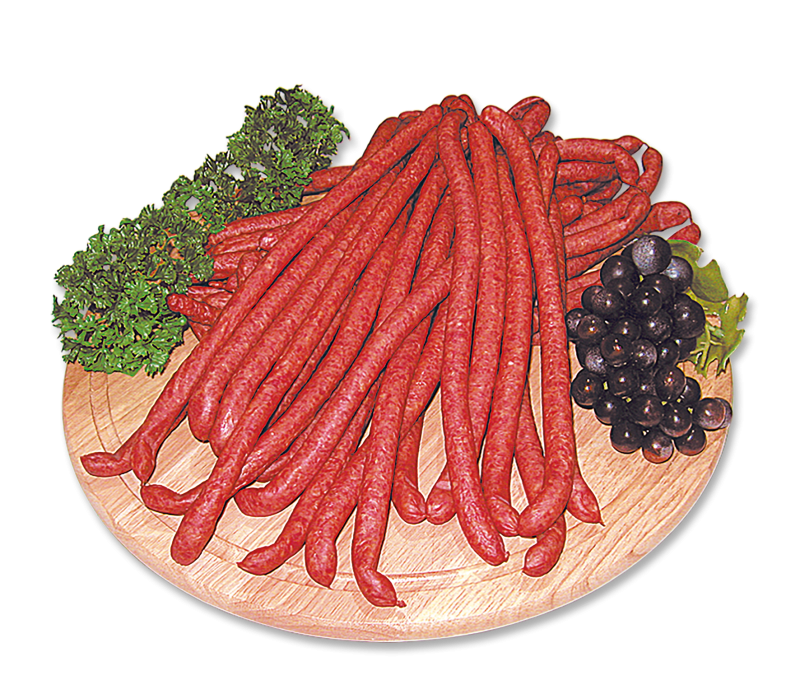 Spreewälder Aalwurst im Saitling