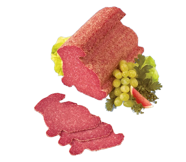 Salami Auslese in "Häschen-Form"