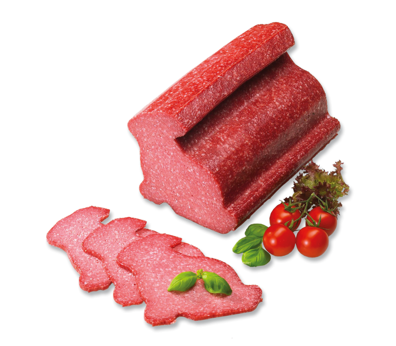 Truthahnsalami 1a "Häschen-Form"o.Darm