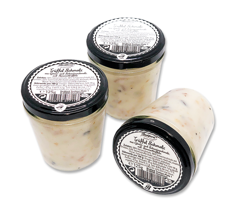 Trüffel Schmalz 125g Glas