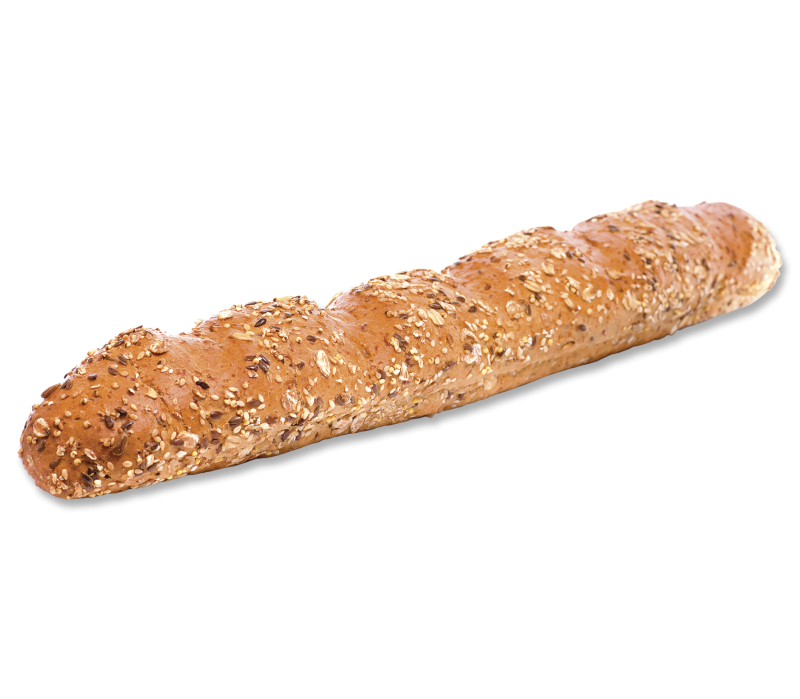 Mehrkornbaguette, halbgebacken 350g-TK-