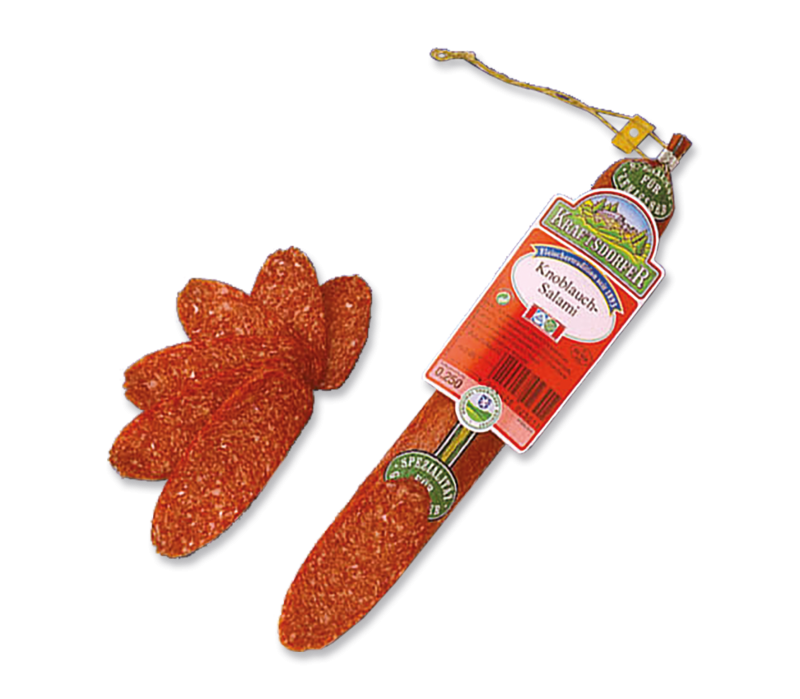 Knoblauchsalami 1a 250g