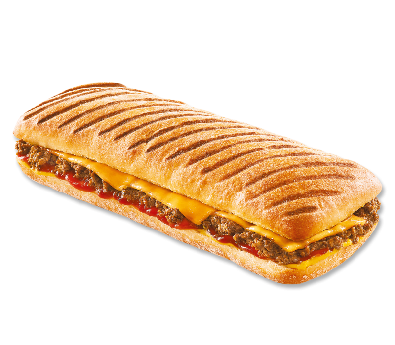 Panini Americana Beef and Cheddar -TK-