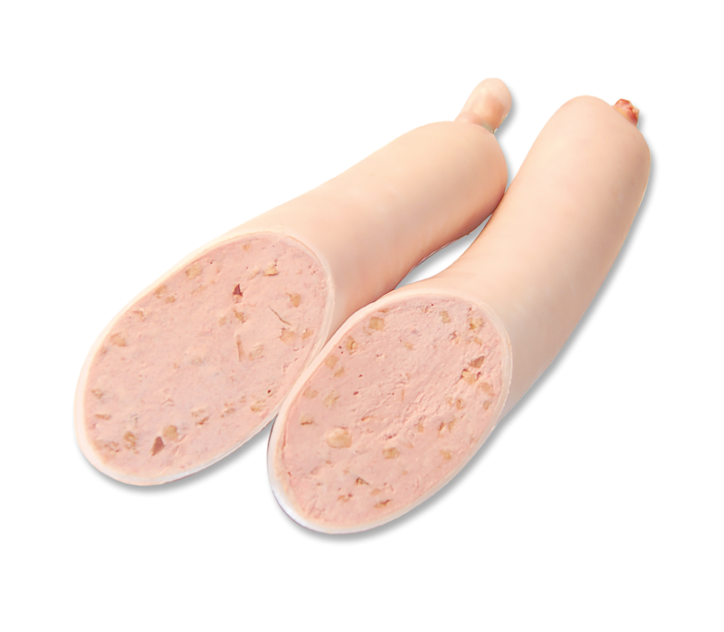 Leberwurst fein mit Bratapfel und Zimt