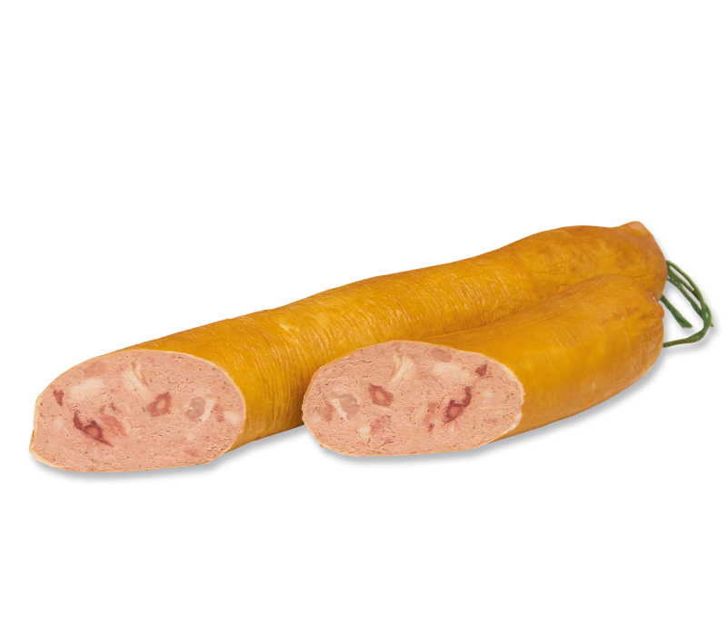 Kasseler-Leberwurst grob im Fettdarm