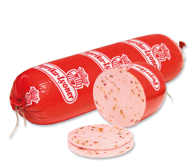 "Reckes Beste"Lyoner mit Paprika