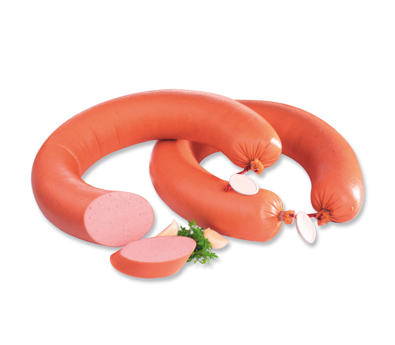 Schinkenfleischwurst im Ring