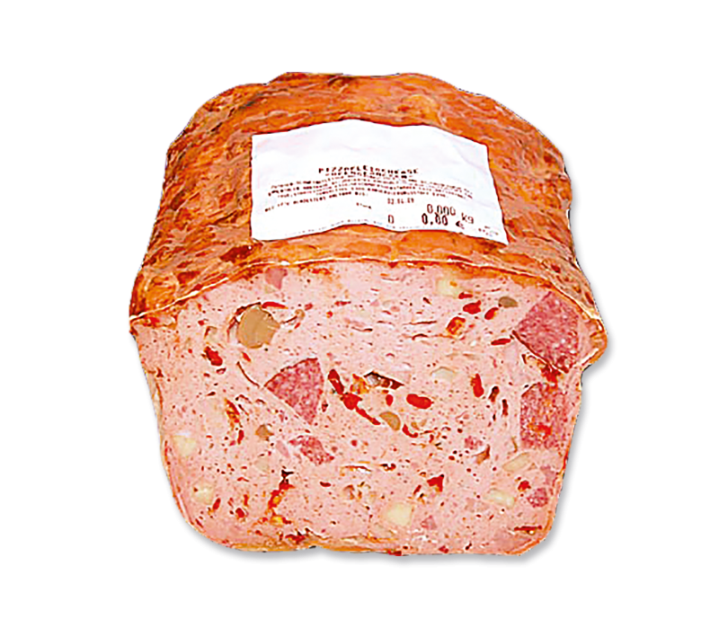 Pizza-Fleischkäse grob