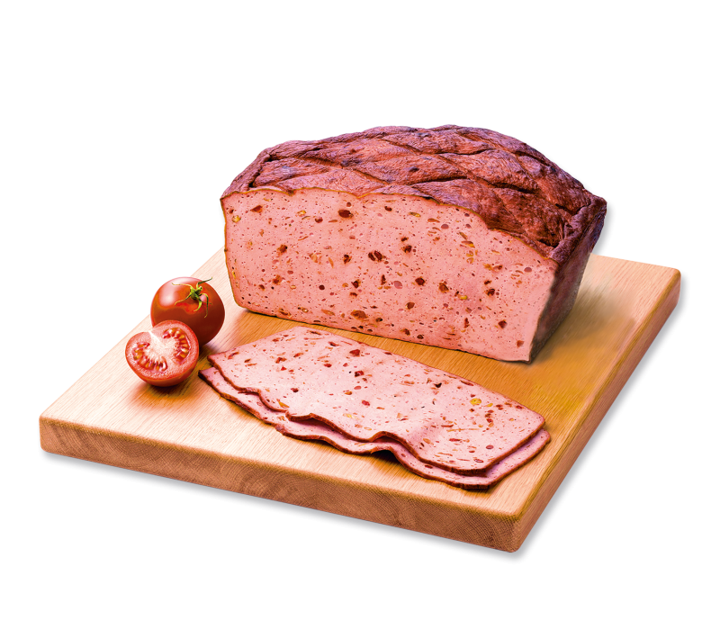 Österr.Holzofen-Leberkäs Peppadew