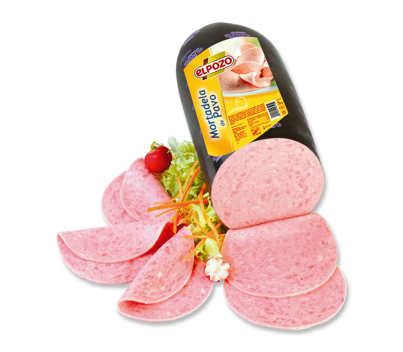 Mortadela de Pavo - Truthahn-Mortadella
