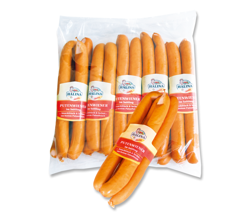 Putenwiener 4 x 50g, mit Banderole