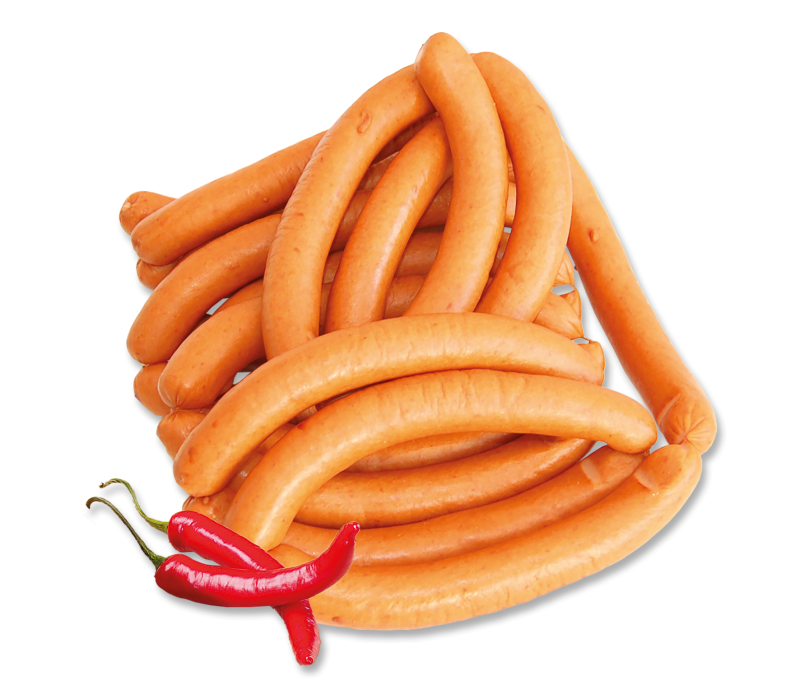 Chili-Wiener 50g im zarten Saitling