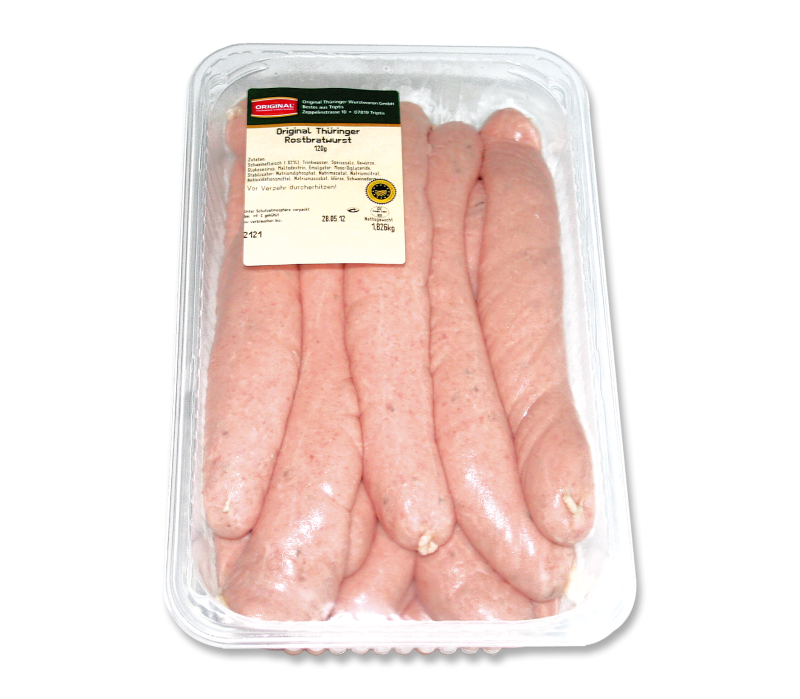 Thür.Rostbratwurst fein - roh - ca.120g