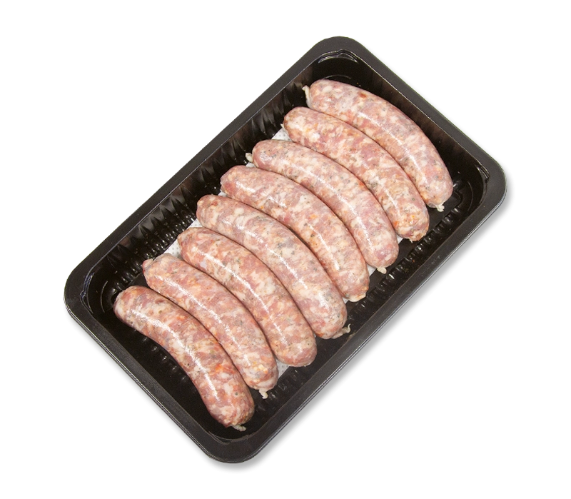 Pizzabratwurst grob, roh ca. 80g