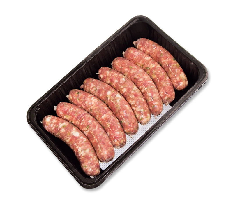 Spargel-Bratwurst grob, roh ca.80g