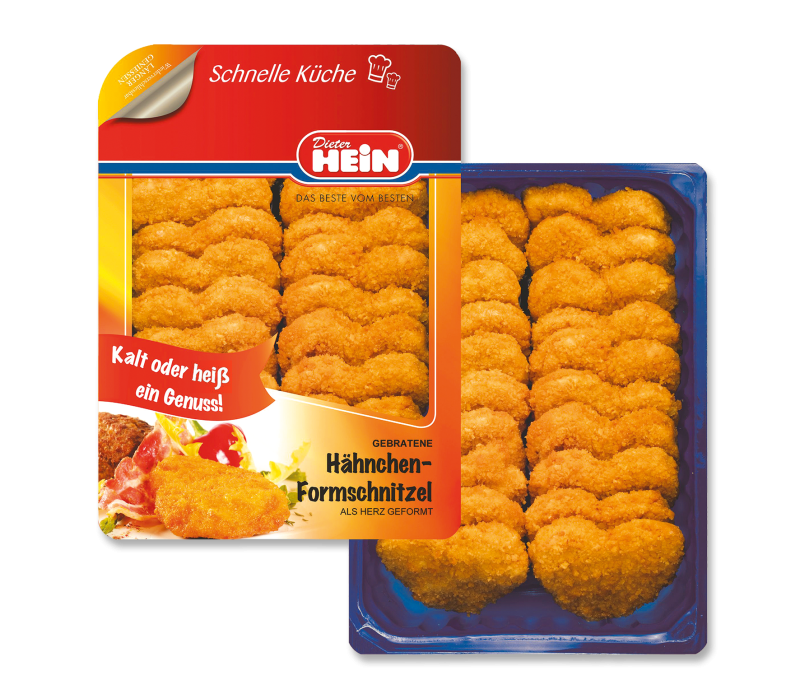 Hähnchen"Herz"Formschnitzel gebr. 20x60g