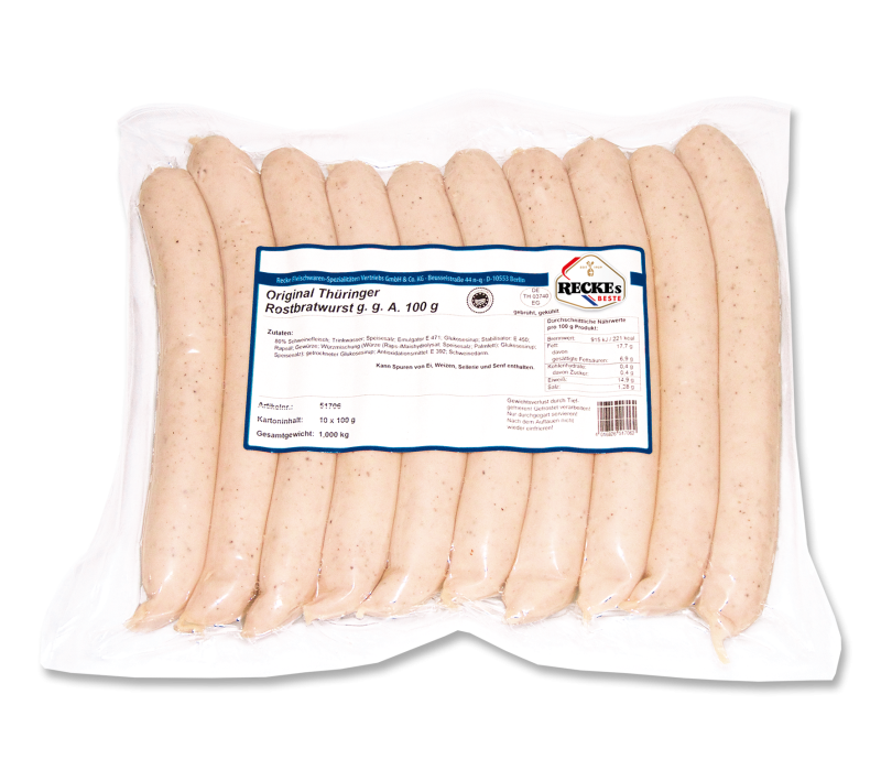 Orig.Thür.Rostbratwurst 10x100g