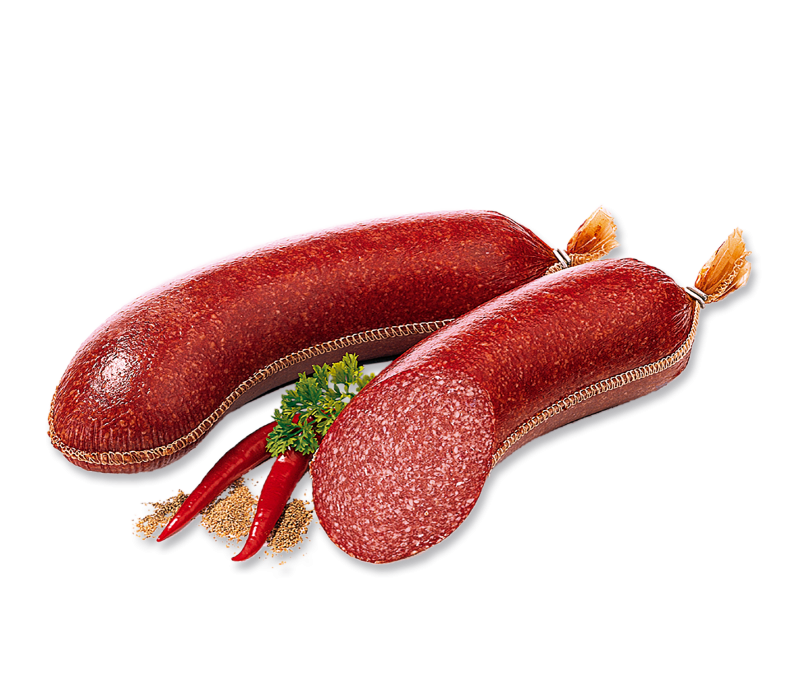 Kappensalami mit Truthahnfleisch