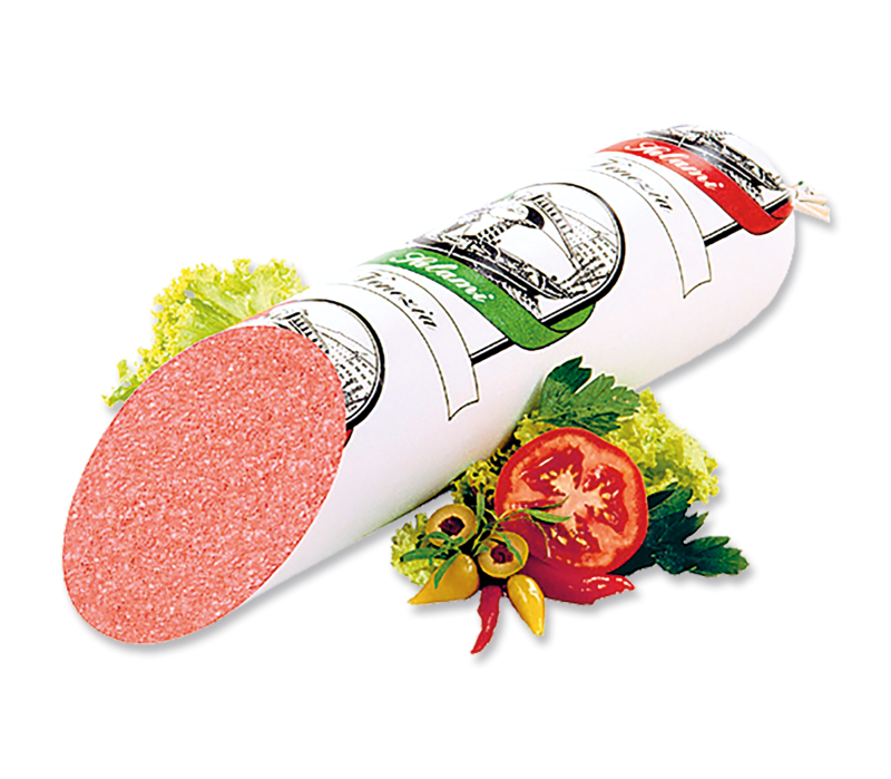 Pizzasalami mit Truthahnfleisch