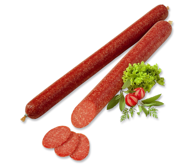 Lange dünne Salami 1a