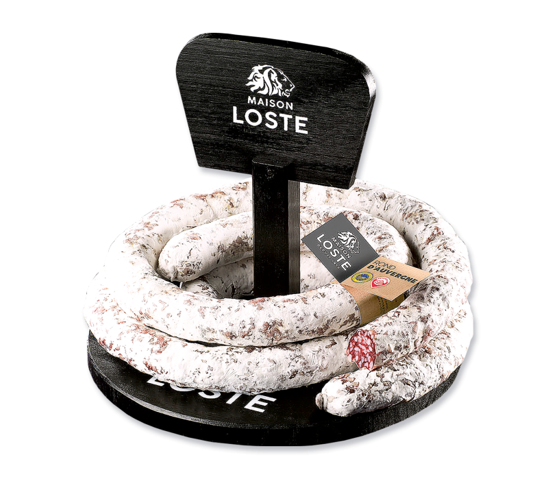 Frz.Salami Schnecke im Naturdarm