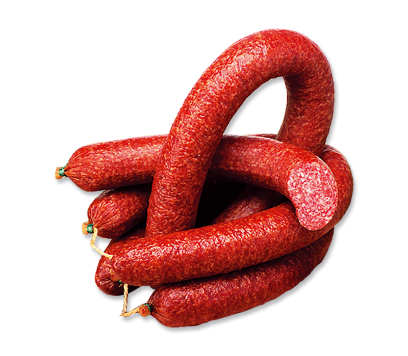 Knoblauchwurst grob im Ring
