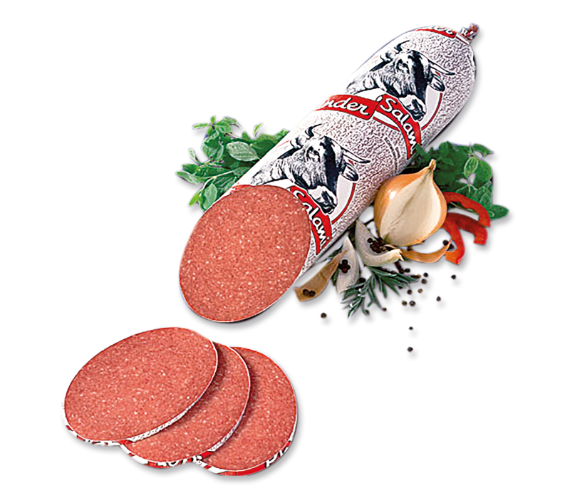 Rindersalami 1a Auslese, Kal.80mm