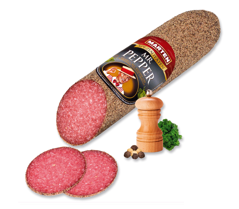 "Mr.Pepper"Salami 1a umhüllt
