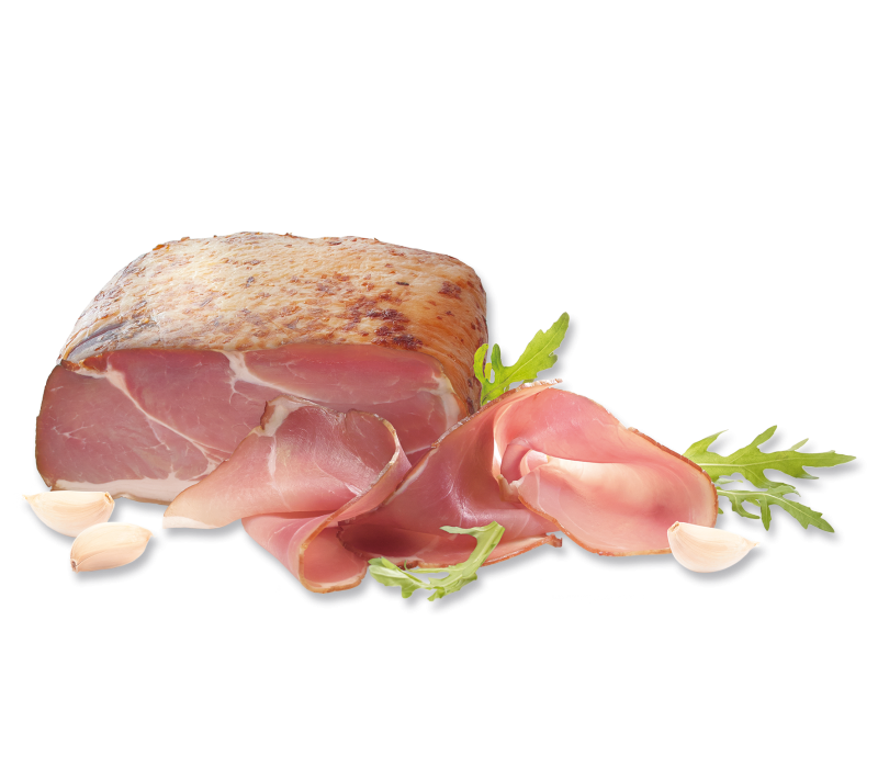 Knoblauch-Rohschinken luftgetrocknet