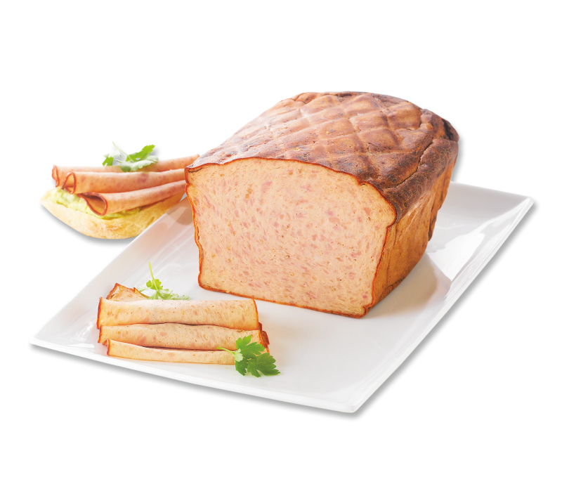 Geflügel-Fleischkäse ofengebacken